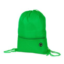 MOCHILA SACO POLIÉSTER SPX-19061-VD NA COR VERDE