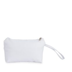 NÉCESSAIRE COURO SINTÉTICO SPX-15116A-BCO NA COR BRANCO
