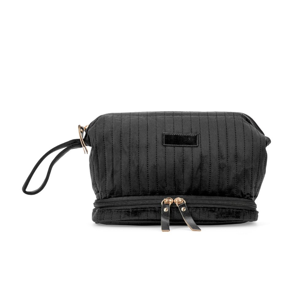NÉCESSAIRE POLIÉSTER SPX-19154-PRE NA COR PRETO