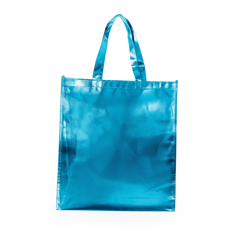 SACOLA TNT METALIZADO SPX-09142-AZC NA COR AZUL
