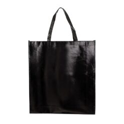 SACOLA TNT METALIZADO SPX-09143-PRE NA COR PRETO