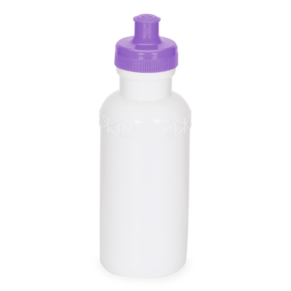 SQUEEZE PLASTICO 500ML BIC PLASTIC SPX-09072-BCO/ROX NA COR BRANCO